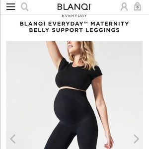 BLANQI Everyday Maternity Belly Support Leggings